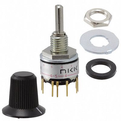 MRK112-BA by NKK Switches - SWITCH ROTARY 2-12POS 0.4VA 28V