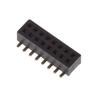MRS2-16-U-SMT by Adam Tech - RECEPTACLE STRIP, 16P 1.0MM PITC