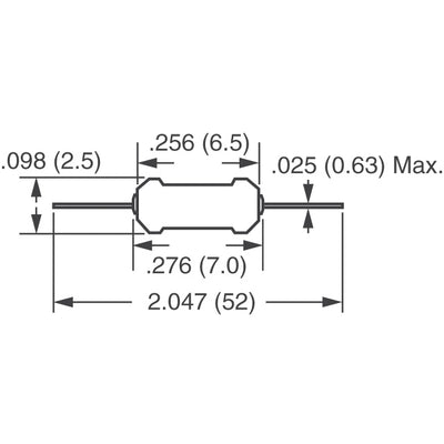 MRS25000C2223FCT00 by Vishay Beyschlag/Draloric/BC Components - RESISTOR 222K OHM 0.6W 1% AXIAL