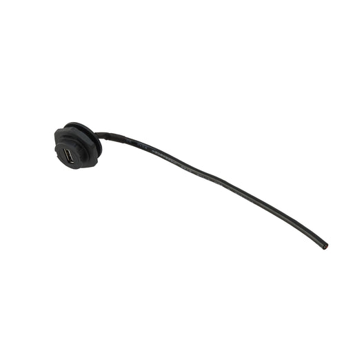 MRU-AF41-2020 by Amphenol ICC (Commercial Products) - CABLE USB2.0 A RCPT TO OPEN 0.66