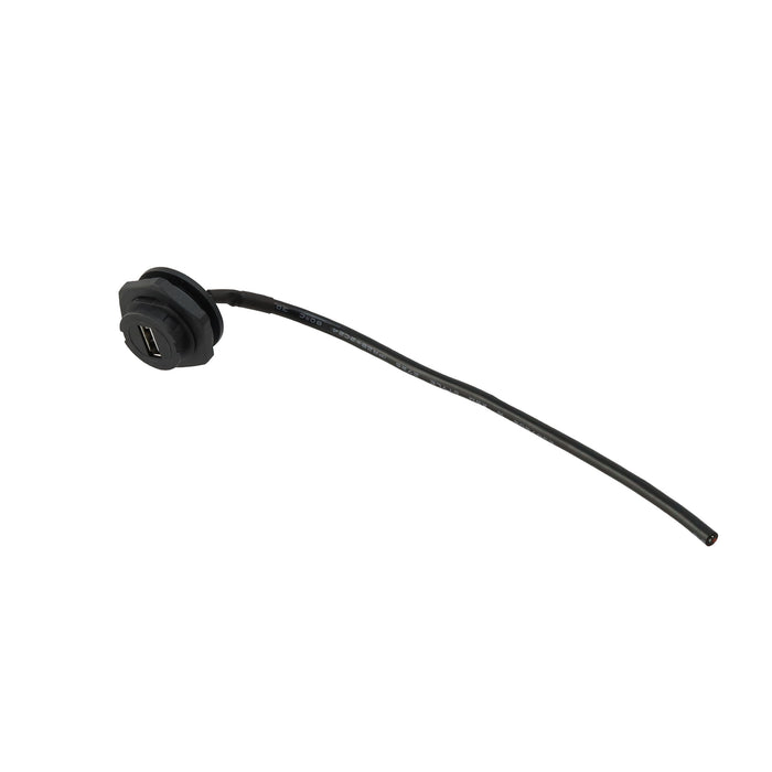 MRU-AF41-2020 by Amphenol ICC (Commercial Products) - CABLE USB2.0 A RCPT TO OPEN 0.66
