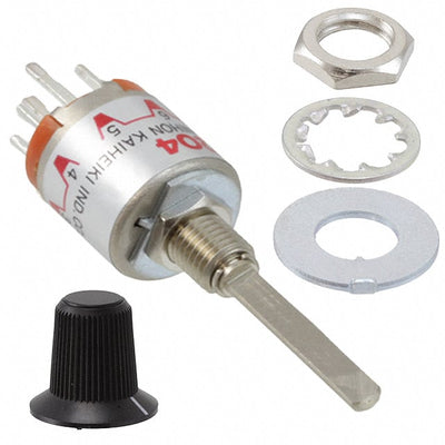 MRX204-CA by NKK Switches - SWITCH ROTARY 2-4POS 2A 125V