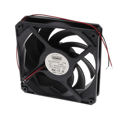 MS1225H12B-FHR-2EM by Mechatronics Fan Group - FAN AXIAL 120X25MM 12VDC WIRE