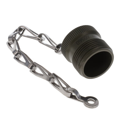 MS25042-14D by Amphenol Interconnect India - CONNECTOR PROTECTIVE COVER 14 OLIVE