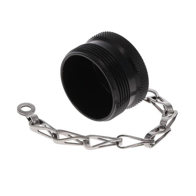 MS25042-22DA by Amphenol Interconnect India - CONNECTOR PROTECTIVE COVER 22 BLACK