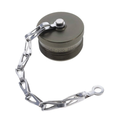 MS25042-22D by Amphenol Interconnect India - CONNECTOR PROTECTIVE COVER 22 OLIVE