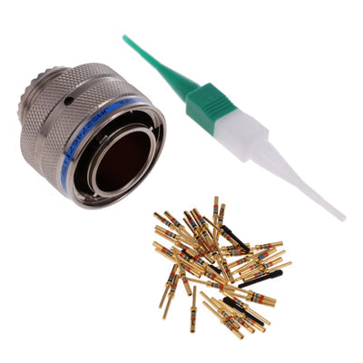 MS27467T15F35P by Amphenol Aerospace Operations - CONNECTOR PLUG MALE 37POS GOLD CRIMP