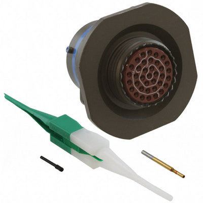 MS27468T15B35P by Amphenol Aerospace Operations - CONNECTOR RECPT MALE 37POS GOLD CRIMP