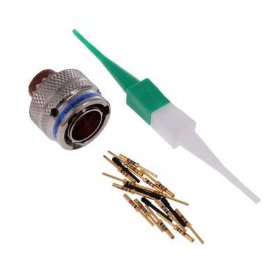 MS27473T10F35P by Amphenol Aerospace Operations - CONNECTOR PLUG MALE 13POS GOLD CRIMP