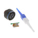 MS27473T12B3S by Amphenol Aerospace Operations - CONNECTOR PLUG FMALE 3POS GOLD CRIMP