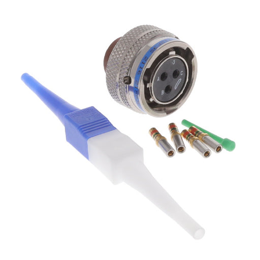 MS27473T12F3S by Amphenol Aerospace Operations - CONNECTOR PLUG FMALE 3POS GOLD CRIMP
