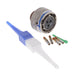 MS27473T12F3S by Amphenol Aerospace Operations - CONNECTOR PLUG FMALE 3POS GOLD CRIMP