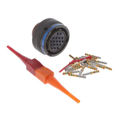 MS27473T14B18S by Amphenol Aerospace Operations - CONNECTOR PLUG FMALE 18POS GOLD CRIMP