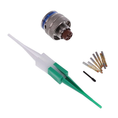 MS27484T8F35S by Amphenol Aerospace Operations - CONNECTOR PLUG FMALE 6POS GOLD CRIMP