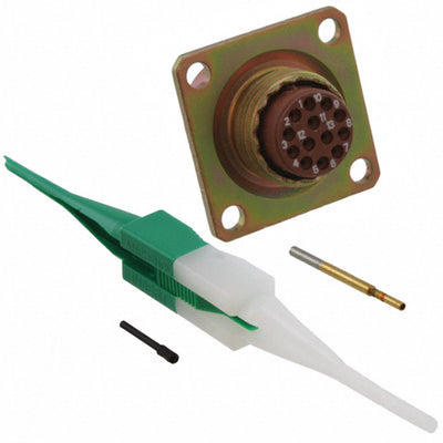 MS27497T10A35P by Amphenol Aerospace Operations - CONNECTOR RECPT MALE 13POS GOLD CRIMP