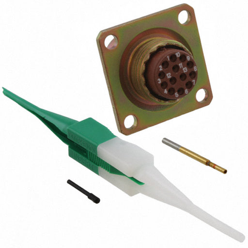 MS27497T10A35P by Amphenol Aerospace Operations - CONNECTOR RECPT MALE 13POS GOLD CRIMP