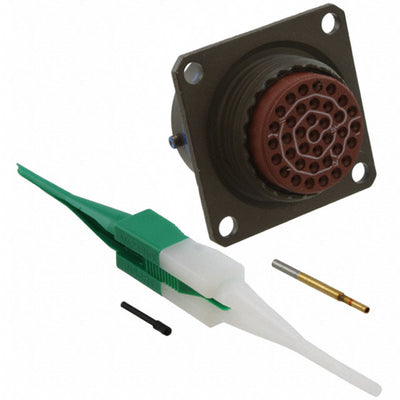 MS27497T14B35S by Amphenol Aerospace Operations - CONNECTOR RECPT FMALE 37POS GOLD CRIMP