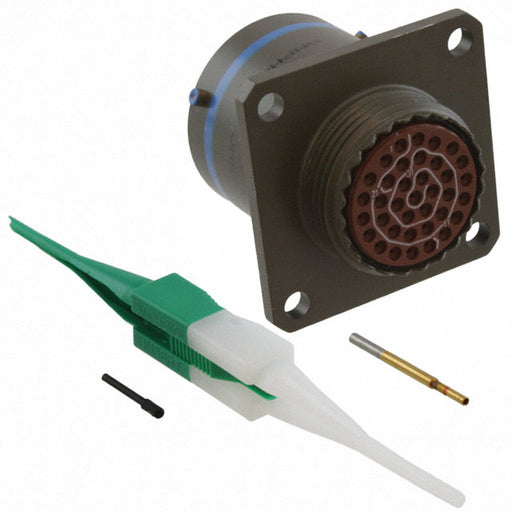 MS27656T15B35P by Amphenol Aerospace Operations - CONNECTOR RECPT MALE 37POS GOLD CRIMP