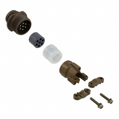 MS3101F16S-1P by ITT Cannon, LLC - CONNECTOR RECPT MALE 7P SOLDER CUP