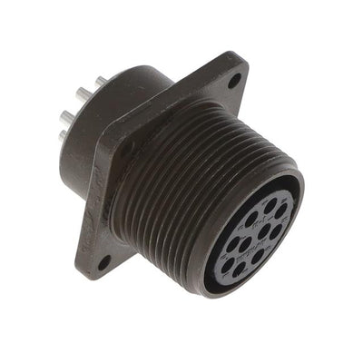 MS3102A18-1S by Amphenol Industrial Operations - CONNECTOR RECPT FMALE 10P SOLDER CUP