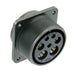 MS3102E28-10S by Amphenol Industrial Operations - CONNECTOR RECPT FMALE 7P SOLDER CUP