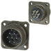 MS3102R16S-1P by Amphenol Industrial Operations - CONNECTOR RECPT MALE 7P SILV SLDR CUP