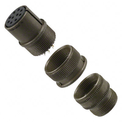MS3106A18-1S by Amphenol Industrial Operations - CONNECTOR PLUG FMALE 10P SOLDER CUP