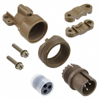 MS3106E14S-7P by ITT Cannon, LLC - CONNECTOR PLUG MALE 3P SOLDER CUP