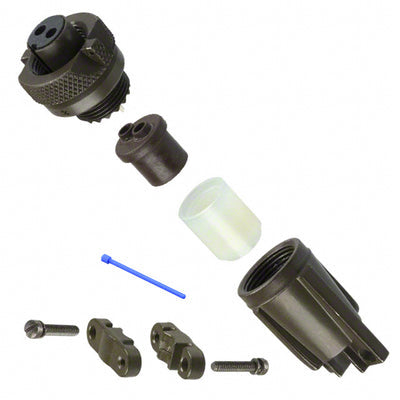 MS3106F10SL-4S by Amphenol Industrial Operations - CONNECTOR PLUG FMALE 2P SILV SLDR CUP