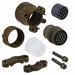 MS3106F20-27S by ITT Cannon, LLC - CONNECTOR PLUG FMALE 14P SOLDER CUP