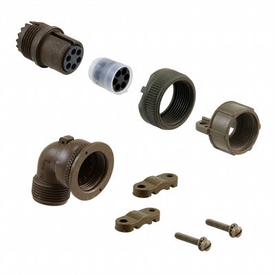 MS3108E14S-6S by ITT Cannon, LLC - CONNECTOR PLUG FMALE 6P SOLDER CUP