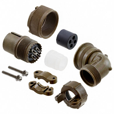 MS3108E18-10S by ITT Cannon, LLC - CONNECTOR PLUG FMALE 4P SOLDER CUP