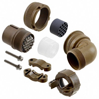 MS3108E22-14S by ITT Cannon, LLC - CONNECTOR PLUG FMALE 19P SOLDER CUP