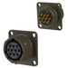MS3112E12-10S by Amphenol Industrial Operations - CONNECTOR RECPT FMALE 10P SOLDER CUP