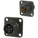 MS3112E-8-4S by Amphenol Industrial Operations - CONNECTOR RECPT FMALE 4P GOLD SLDR CUP