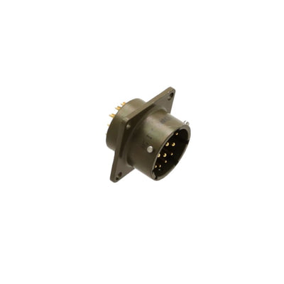 MS3112E14-12P by ITT Cannon, LLC - CONNECTOR RECPT 12POS BOX MNT W/PINS