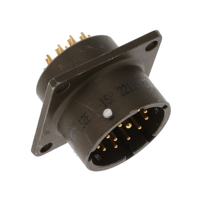 MS3112E14-15P by ITT Cannon, LLC - CONNECTOR RECPT 15POS BOX MNT PIN