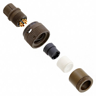 MS3116E10-6P by ITT Cannon, LLC - CONNECTOR PLUG 6POS STRAIGHT W/PINS