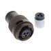 MS3116E8-3S by ITT Cannon, LLC - CONNECTOR PLUG 3POS STRAIGHT W/SCKT