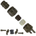MS3116F-12-10P by Amphenol Industrial Operations - CONNECTOR PLUG MALE 10P GOLD SLDR CUP