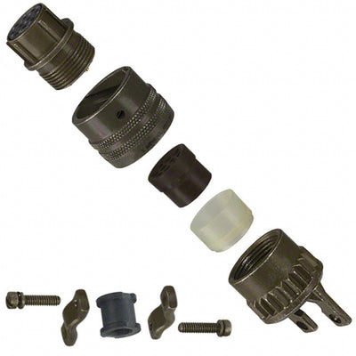MS3116F-12-10S by Amphenol Industrial Operations - CONNECTOR PLUG FMALE 10P GOLD SLD CUP
