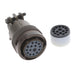 MS3116F14-15S by ITT Cannon, LLC - CONNECTOR PLUG 15POS STRAIGHT W/SCKT