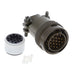 MS3116F14-18P by ITT Cannon, LLC - CONNECTOR PLUG 18POS STRAIGHT W/PINS