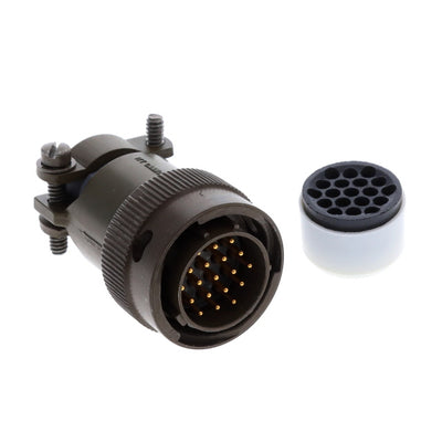 MS3116F14-19P by ITT Cannon, LLC - CONNECTOR PLUG 19POS STRAIGHT W/PINS