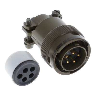 MS3116F14-5P by ITT Cannon, LLC - CONNECTOR PLUG 5POS STRAIGHT W/PINS