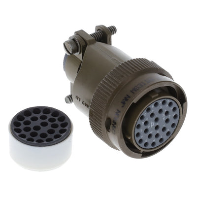 MS3116F16-26S by ITT Cannon, LLC - CONNECTOR PLUG 26POS STRAIGHT W/SCKT