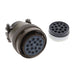 MS3116F20-16S by ITT Cannon, LLC - CONNECTOR PLUG 16POS STRAIGHT W/SCKT