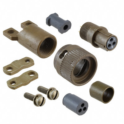 MS3116F8-33S by ITT Cannon, LLC - CONNECTOR PLUG 3POS INLINE W/SKTS