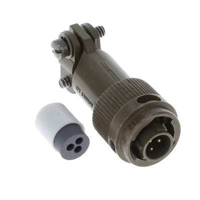 MS3116F8-3P by ITT Cannon, LLC - CONNECTOR PLUG 3POS STRAIGHT W/PINS