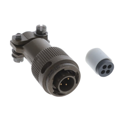 MS3116F8-4P by ITT Cannon, LLC - CONNECTOR PLUG 4POS CABLE PIN